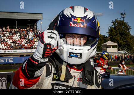 EKSTROM Mattias (SWE) KYB Team JC (SWE), Audi S1, portrait pendant le Neste World RX de Riga-Lettonie, 6ème tour de la FIA World Travelcross Champi 2020 Banque D'Images