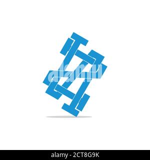 lettre z dessin simple ligne art grunge logo vecteur Illustration de Vecteur