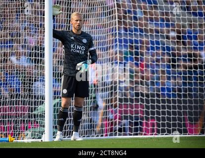 Kasper Schmeichel. Leicester City et Spurs. CRÉDIT PHOTO: © MARK PAIN / PHOTO DE STOCK D'ALAMY Banque D'Images