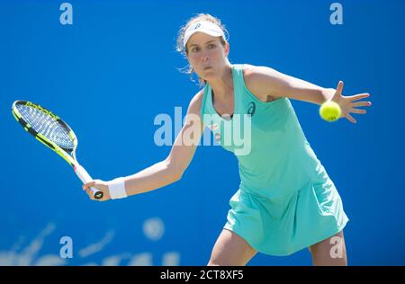 JOHANNA KONTA JOHANNA KONTA V KAROLINA PLISKOVA DAMES SEMI FINAL -AEGON INTERNATIONAL EASTBOURNE. CRÉDIT PHOTO : © MARK PAIN / ALAMY Banque D'Images