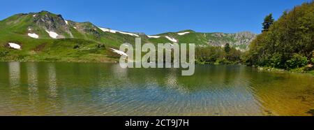 Le Monténégro, Crna Gora, Pesica, lac Biogradsko Jezero Montagne Bjelasica, Parc National Banque D'Images