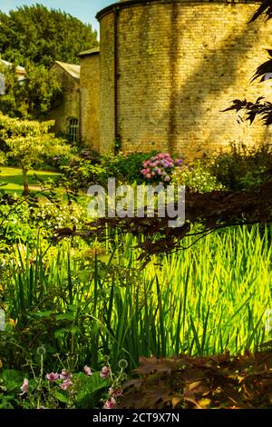 Jardins de la salle Salt Marsh Banque D'Images