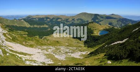 Monténégro, Crna Gora, montagnes Bjelasica avec lac Ursulovac, parc national Biogradsko Jezero Banque D'Images