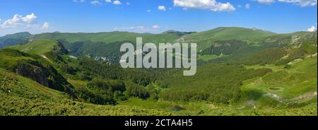 Le Monténégro, Crna Gora, vue sur la montagne Bjelasica Biogradsko Jezero National Park, Banque D'Images