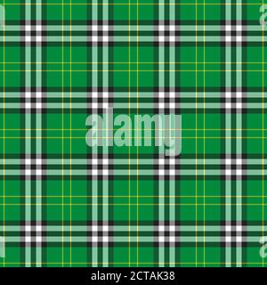 Motif classique sans coutures texturé au tartan. Décoration écossais traditionnelle à carreaux écossais. Illustration de vecteur de rayures géométriques entrecroisées de couleur. Illustration de Vecteur