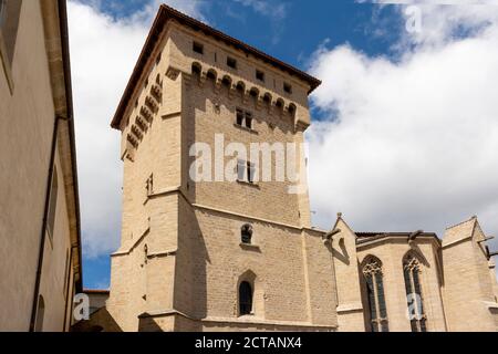 Abbaye Saint Robert, la chaise Dieu, département de la haute Loire, Auvergne-Rhône-Alpes, France Banque D'Images