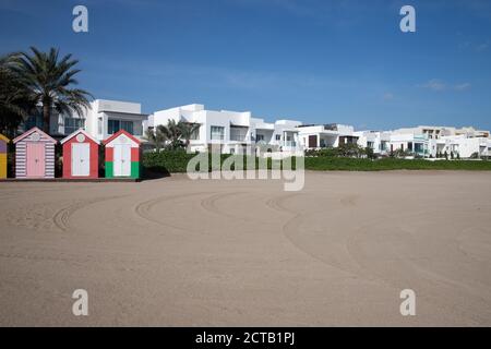 Kempinski Hotel près de la plage. Al Mouj, la vague, Muscat, Sultanat d'Oman. 13 février 2020 Banque D'Images