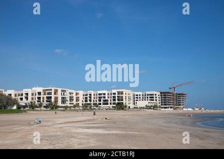 Kempinski Hotel près de la plage. Al Mouj, la vague, Muscat, Sultanat d'Oman. 13 février 2020 Banque D'Images