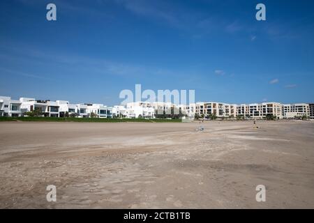 Kempinski Hotel près de la plage. Al Mouj, la vague, Muscat, Sultanat d'Oman. 13 février 2020 Banque D'Images