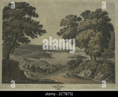 George Town and Federal City, ou City of Washington., STILL image, Prints, 1801, Beck, George (1748 ou 50-1812 Banque D'Images