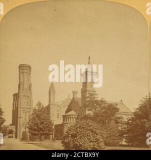 Smithsonian Institute, Washington, D.C., Bell, C. M. (Charles Milton) (ca. 1849-1893), Smithsonian institution, -187, Washington (D.C Banque D'Images