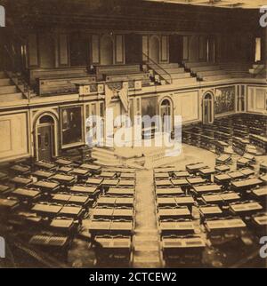 Chambre des représentants, Wakely, G. D., 1865, Washington (D.C Banque D'Images