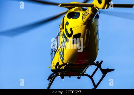 ADAC Allemagne Air Rescue hélicoptère H135 Banque D'Images