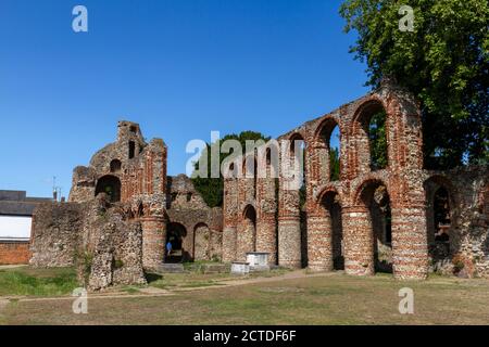 Prieuré de St Botolph à Colchester, Essex, Royaume-Uni. Banque D'Images