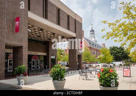 College Avenue Student Centre, sur le campus de l'Université Rutgers Banque D'Images