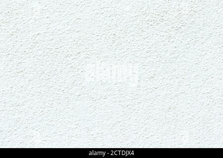 Mur brut blanc en béton vierge pour l'arrière-plan. Beau mur de ciment blanc plastré surface motif de fond. Banque D'Images