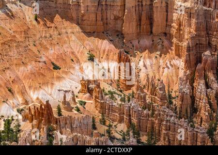 Brice point surplombe le parc national de Bryce Canyon, Utah Banque D'Images