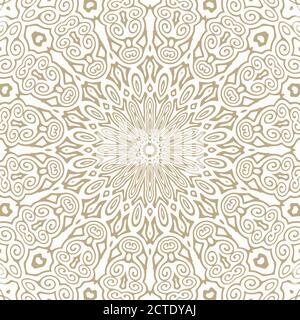 Motif or oriental - vecteur sans couture Illustration de Vecteur