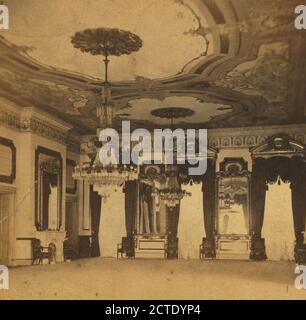 Intérieur Maison Blanche, Great East Room., Wakely, G. D., 1865, Washington (D.C Banque D'Images