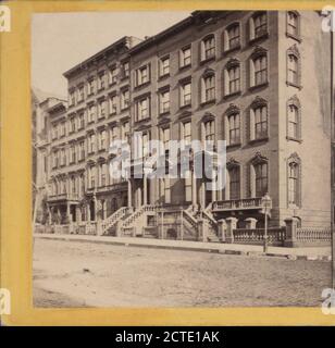 Fifth Avenue et 34th Street., 1860, New York (État), New York (N.Y.), New York, Fifth Avenue (New York, N.Y.), Manhattan (New York, N.Y. Banque D'Images