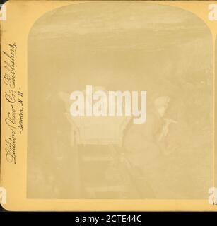 Extraction de charbon à trois miles sous terre, Pennsylvanie, États-Unis, Littleton View Co., Pennsylvanie Banque D'Images