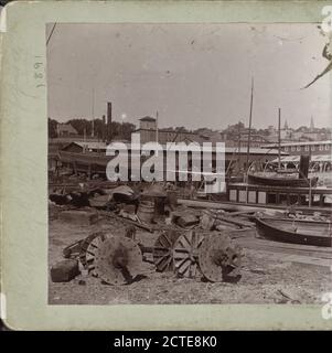 Newburgh Shipyard, 1891., Lock, James G. (James Gardner) (1862-1938), New York (État Banque D'Images