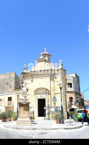 Église Saint-Cataldus à Rabat, Malte. Banque D'Images