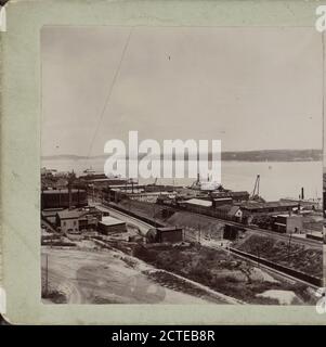 Newburgh Shipyard, écluse, James G. (James Gardner) (1862-1938), New York (État Banque D'Images