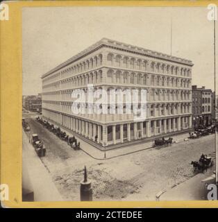 A.T. Stewart's Retail Store, Broadway et 10th Street., New York (État), New York (N.Y.), New York, Manhattan (New York, N.Y. Banque D'Images