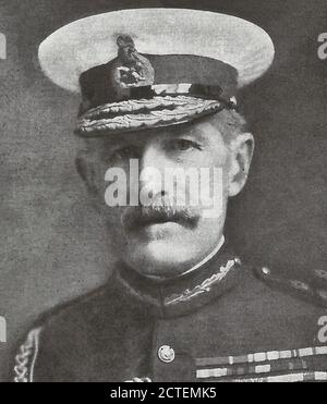 Général Sir Horace Lockwood Smith-Dorien pendant la première Guerre mondiale Banque D'Images