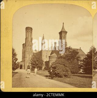 Smithsonian Institute, Bell, C. M. (Charles Milton) (env. 1849-1893), Smithsonian institution, -187, Washington (D.C Banque D'Images