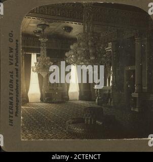 East Room, President's Mansion, Washington, D.C., White House (Washington, D.C.), 1900, Washington (D.C Banque D'Images