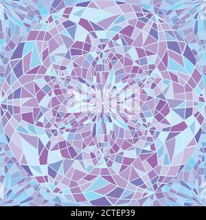 Motif sans couture avec vitraux. Verre cassé. Texture vectorielle pour les enveloppements, le papier peint et votre créativité Illustration de Vecteur