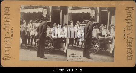 Candy-man à Hester St., N.Y., 1890, New York (État), New York (N.Y.), Manhattan (New York, N.Y.), Hester Street (New York, N.Y. Banque D'Images