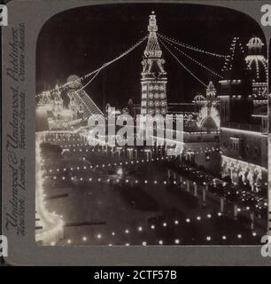 Luna Park de nuit, Coney Island, le grand centre de loisirs de New York., 1865?-1919, New York (État), New York (N.Y.), Coney Island (New York, N.Y Banque D'Images