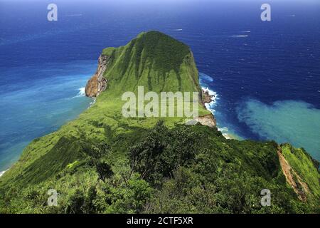 Yilan Guishan Island Turtle Head Coast Taïwan Banque D'Images