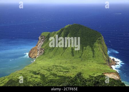 Yilan Guishan Island Turtle Head Coast Taïwan Banque D'Images