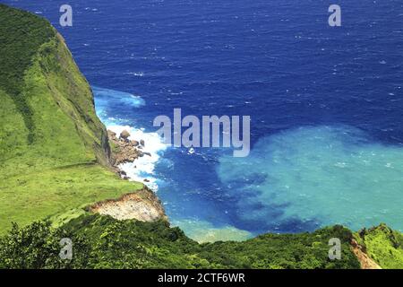 Yilan Guishan Island Turtle Head Coast Taïwan Banque D'Images