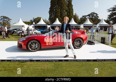 Louis de Fabribeckers présente le Touring Superleggera Aero 3 World Premier ministre au salon Prive 2020 Banque D'Images