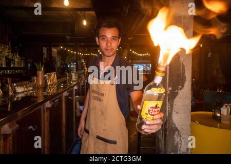 Bar à cocktails Banque D'Images