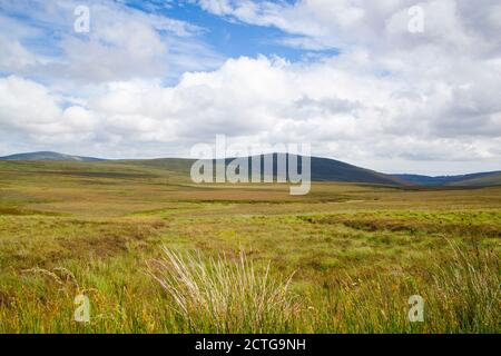 Une vue magnifique sur une montagne dans Wicklow Mountains National Parc en Irlande Banque D'Images