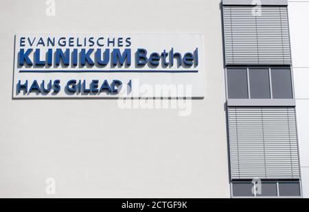 Bielefeld, Allemagne. 23 septembre 2020. Vue de la clinique protestante Bethel House Gilead I. Credit: Friso Gentsch/dpa/Alay Live News Banque D'Images