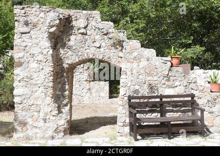 Bivongi RC - Monastero greco-Ortodosso di San Giovanni Theristis Banque D'Images