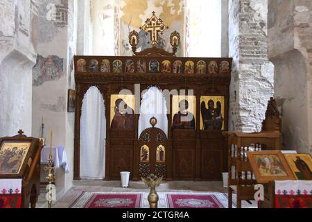 Bivongi RC - Monastero greco-Ortodosso di San Giovanni Theristis Banque D'Images