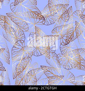 Motif d'illustration moderne de plantes exotiques de la jungle. Motif fleuri sans couture et collage créatif. Modèle tendance pour un design élégant Illustration de Vecteur