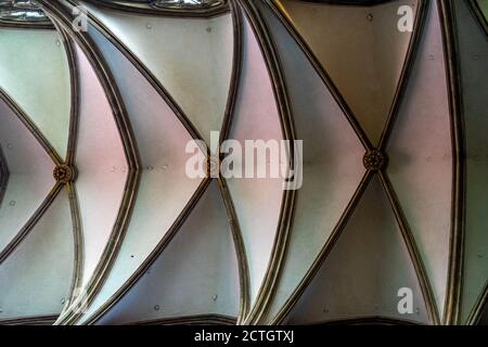 Murs de la cathédrale de Cologne, Allemagne Banque D'Images