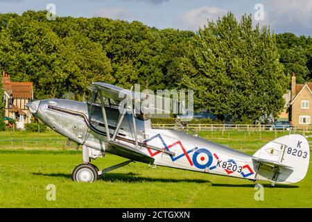 Le 1937 Hawker Daemon était une variante de chasse du bombardier léger Hawker Hart. Banque D'Images