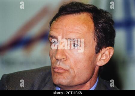 Portrait de Jean-Claude Killy, Charbonnières-les-bains, France Banque D'Images