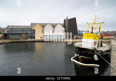 Vue extérieure du musée Shetland à Lerwick, Shetland , Écosse, Royaume-Uni Banque D'Images
