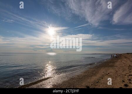 Plage de hareng Cove, Provincetown, Massachusetts, États-Unis Banque D'Images